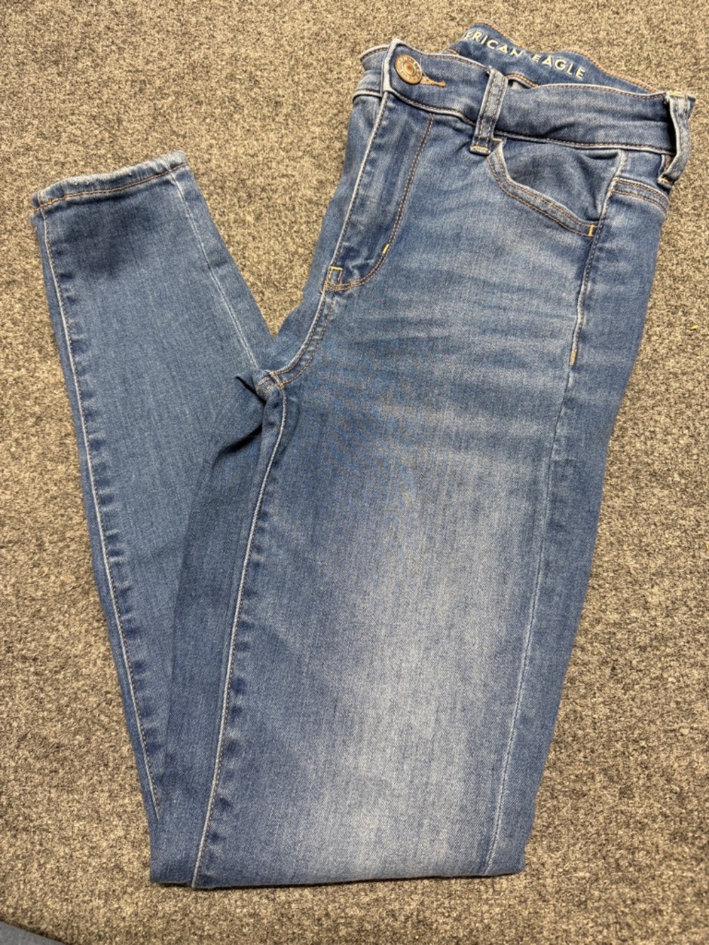 American Eagle Outfitters Blue Skinny Jeans
